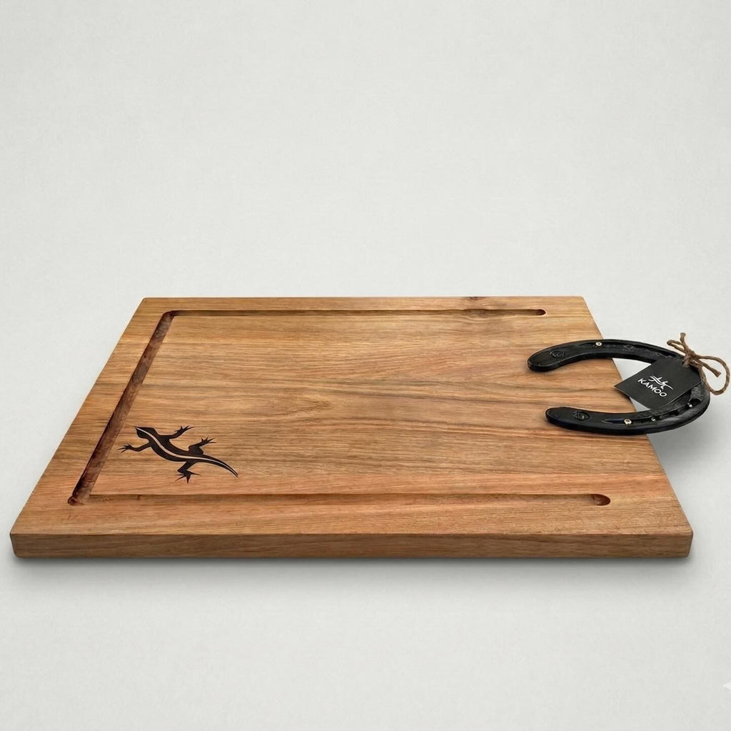 Tabla parrillera con mango